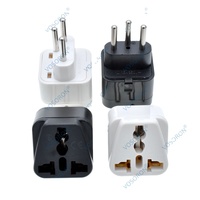 Adaptateur de voyage universel pour la Suisse, prise murale avec mise à la terre, compatible Royaume-Uni, Europe, Australie, États-Unis, type de prise SWEITZ J