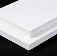 Panneau en mousse PVC blanc imperméable de 4x8 pieds, en matériau écologique, épaisseurs 4mm et 6mm, pour panneaux d'affichage et accessoires