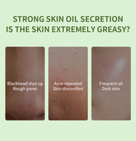 Masque facial hydratant à l'argile, au thé vert, à la rose et à l'avocat, usage unique, marque privée, nettoyage en profondeur des pores, contrôle du sébum, élimination des points noirs