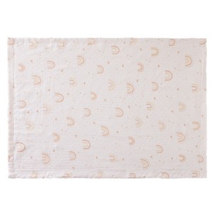 Couvertures d'emmaillotage pour bébé en coton mousseline de crêpe à pois Minky super doux, motif dinosaure arc-en-ciel personnalisé pour garçon et fille, confortables - Product Image 6