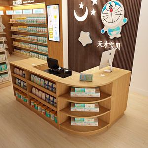 Mostrador de Caja de Madera Sólida Marca RD para Tiendas Minoristas, Supermercados y Tiendas de Conveniencia - Diseño de Caja Personalizable - Product Image 4