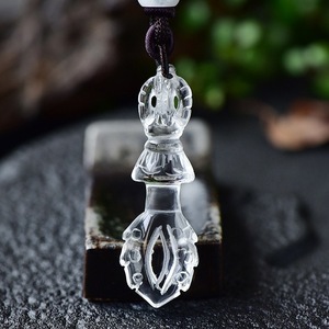 Quartz clair naturel en gros Vajra cristal de guérison Vishwa Vajra - Product Image 3