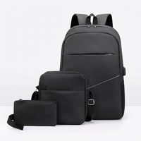 Vente en gros de sacs à dos pour écoliers Sacs d'école étanches pour ordinateur portable Ensemble de sacs à dos pour ordinateurs