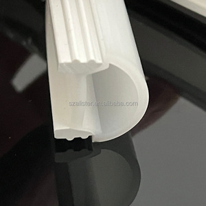 Flexibele Buigbare <span class=keywords><strong>Led</strong></span> Neon Flex <span class=keywords><strong>Led</strong></span> <span class=keywords><strong>Strip</strong></span> Siliconen Cover Curve Lichaam 18X20Mm Voor 8Mm 10Mm 12Mm Ledstrip Met Eindkap En Clip