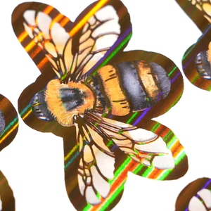 Shengsheng แผ่นฟอยล์สีทองโฮโลแกรมหลากสีสำหรับรีดกระดาษพลาสติก - Product Image 6