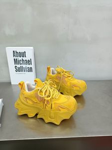Zapatos de <span class=keywords><strong>Plataforma</strong></span> Robustos con Diseño Personalizado, Suela Dentada Tipo Sierra, Estilo Dad Shoes, Listos para Enviar (RTS) - Product Image 4