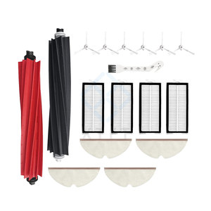 Kit de pièces de rechange et accessoires compatibles pour <span class=keywords><strong>Roborock</strong></span> Q8 <span class=keywords><strong>Max</strong></span> Q8 <span class=keywords><strong>Max</strong></span>+ <span class=keywords><strong>Q5</strong></span> Pro <span class=keywords><strong>Q5</strong></span> Pro+ : brosse principale, brosse latérale, filtre HEPA, sac à poussière et serpillière - Product Image 6