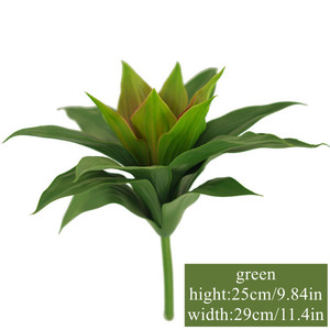 Venta al por mayor de fábrica: Plantas tropicales, planta de sisal, suculenta grande, <span class=keywords><strong>maguey</strong></span>, planta artificial de agave para decoración floral - Product Image 4