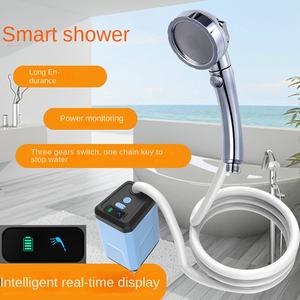 <span class=keywords><strong>Douche</strong></span> électrique extérieure portative pour la conception simple de ménage rural pour le chantier de construction et le dortoir pour le champ de bain - Product Image 2