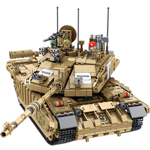 Panlos-Juego <span class=keywords><strong>de</strong></span> bloques <span class=keywords><strong>de</strong></span> construcción <span class=keywords><strong>de</strong></span> tanque militar para niños y adultos, juguete <span class=keywords><strong>de</strong></span> construcción con ladrillos, serie militar, gran oferta - Product Image 1