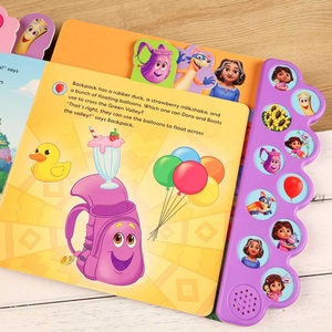 Livre <span class=keywords><strong>sonore</strong></span> interactif pour enfants avec boutons tactiles - Livre audio éducatif pour tout-<span class=keywords><strong>petits</strong></span> - Product Image 5