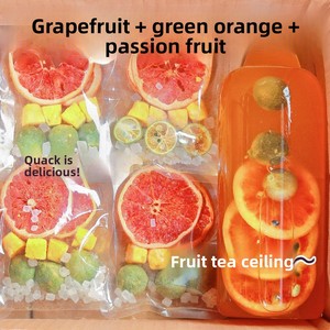 Varie frutta pura liofilizzata bustine di tè speciale <span class=keywords><strong>per</strong></span> la salute con limone pompelmo frutto della passione fiori sapori <span class=keywords><strong>per</strong></span> <span class=keywords><strong>il</strong></span> freddo - Product Image 3