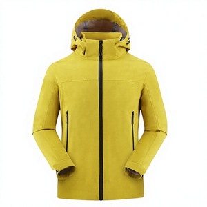 <b>Men</b> Women Winter Safari <b>Jacket</b> Windbreaker Coat Outdoor Breathable Eco-Friendly Zipper <b>Long</b> Solid Color Woven Fabric Lightweight - Product Image 3