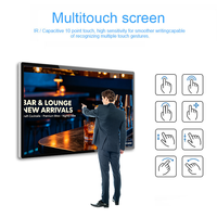 Affichage numérique LCD mural de 32 pouces, kiosque intelligent avec gestion à distance pour café, bar, boutique, hôtel, marché de distribution