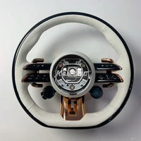 Haute qualité adaptée pour Mercedes Benz AMG GLC X253 C253 GLS X167 W223 classe cuir Beige volant libellule