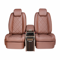 Sièges de luxe VIP CARRIDE Aero Captain pour MPV Van Alphard avec chauffage, refroidissement, ventilation, inclinaison électrique, cuir premium, exécutifs