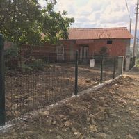 Duurzame, weerbestendige PVC-schuttingpanelen, roestvrij, buitenomheining, 3D-modellering, oprit, speeltuin, ranch, buitenplaats