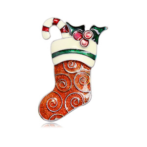 Collection <span class=keywords><strong>de</strong></span> noël bijoux dessin animé cadeau <span class=keywords><strong>de</strong></span> noël pour enfants chaussettes broche vêtements pour femmes broche cadeau décoration <span class=keywords><strong>de</strong></span> noël - Product Image 6