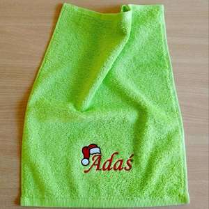 100% katoenen badstof handdoek met aangepast logo borduurwerk, geschikt voor sportkleding en ondergoed. - Product Image 2