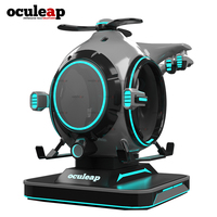 Simulateur de tir VR 2027 Nouveau simulateur de vol en cabine d'avion Machine de jeu d'arcade de réalité virtuelle 12D pour enfants Aire de jeux intérieure