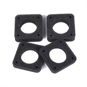 Custom Self Adhesive Backed EVA Felt Rubber Anti Slip Foam Pad Gasket Ring Products Silicone Rubber Feet Bumper Pads