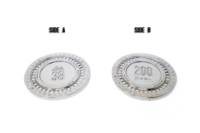 Fichas de Póker Fallout Platinum OEM ODM, Material ABS, para Fiestas, Hechas en China, Lucky 38