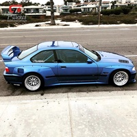 Spoiler Belakang ABS Laris Manis, Double Layer, Sayap Bagasi untuk BMW Seri 3 M3 E36 1990-2000