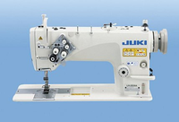 Machine à coudre industrielle à point noué à 2 aiguilles, à tête semi-sèche et à lit plat, neuve, de marque Juki LH-3528A, pour usage domestique