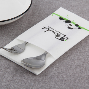 Khăn giấy ăn giấy tráng phủ trắng 1 lớp, không bụi, in họa tiết trang trí cocktail, dùng cho tiệc cưới, bán buôn, đặt hàng theo yêu cầu - Product Image 3