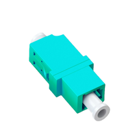 Adaptador de Fibra Óptica LC Simplex LC/PC Monomodo SMF, Conector Compatible con SX, Acoplador de Fibra Óptica
