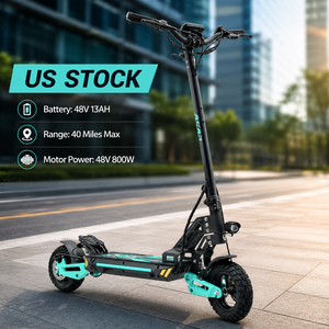 10 a doppio motore 48V 15.6AH Scooter veloci a lungo raggio per adulti con fornitura di magazzino spedizione gratuita Scooter elettrico - Product Image 1