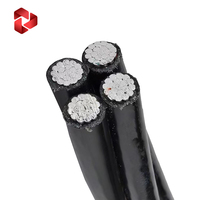 Cable Aéreo Agrupado (ABC) con Conductor de Aluminio y Aislamiento XLPE para Redes de Distribución Eléctrica