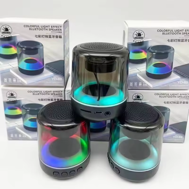 Wholesale Price Outdoor Mini Wireless BT Speaker Hands Free LED TF Card Slot Bass Speaker Portable Stereo MP3 Music Player