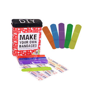 Gesso Ferida Médica de Primeiros Socorros à prova d' água, Impressão Personalizada Band Aid Fornecedor, Bandagem Adesiva Dos Desenhos Animados Tira - Product Image 4