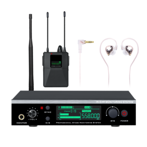 Factory Price OEM AC-200 Single Channel High Performance Audio Stereo In Ear Monitor System Digital Coding 60m Range for Stage - Product Image 1