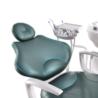SÉCURITÉ implant fauteuil dentaire chaise d'unité dentaire de haute qualité avec grande boîte latérale et grand plateau