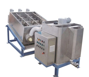 Machine de séparation, pressoir à vis simple, pour traitement des poissons d'eau de pression industrielle, plasticle - Product Image 1