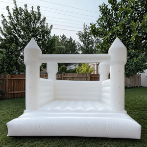 Juego de juegos suaves de PVC blanco y rosa para niños, patio de juegos suave para bebés en interiores y exteriores para Centro Comercial Público en casa - Product Image 1