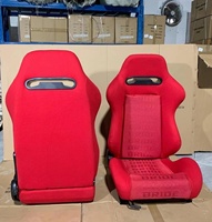 JBR1035 JIABEIR Siège de course universel en daim Siège de voiture de sport Siège auto modifié réglable pour simulateur