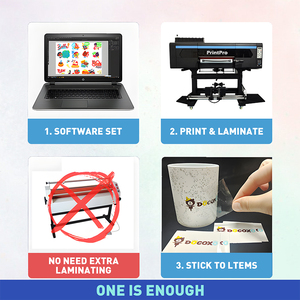 Impresora Printpro de doble cabezal Xp600 A3 DTF, impresora Uv multifuncional de alta precisión de transferencia térmica para impresora de alta resistencia - Product Image 5