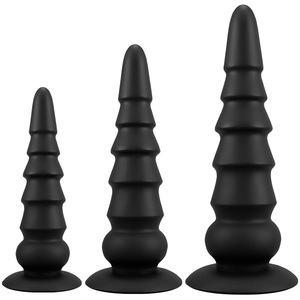 <span class=keywords><strong>Plug</strong></span> anal en forme de pyramide pointue, unisexe, en silicone souple, pour l'expansion des pores, masturbateur, outil sexuel pour adultes - Product Image 4