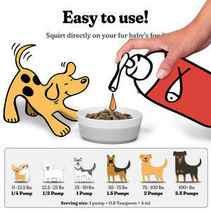 Deep Sea Secret Anchova Óleo de Fígado para Gatos Cães Pet-Specific Beauty Coat & Anti-derramamento Lecitina Saúde Em Pó Suplemento - Product Image 5