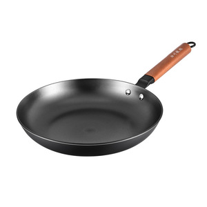 Luchuan <b>Cast</b> Iron Frying <b>Pan</b> 26Cm Rapid Heat Conduction Nonstick Round For Gas Electric Stove - Product Image 3