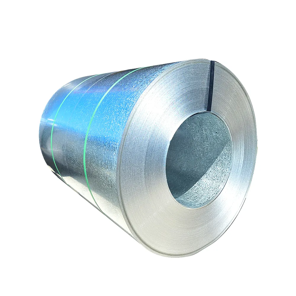 Bobina in acciaio galvalume in alluminio zincato in metallo con taglio lavorato g40 56mm dx51d 52d z 275 bobina