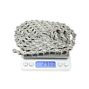 Cadena de Cassette de 11 velocidades para <span class=keywords><strong>bicicleta</strong></span> de montaña, cadena de Cassette de 116L, <span class=keywords><strong>barata</strong></span>, <span class=keywords><strong>Amazon</strong></span>, plata, 11 s, SUMC, MTB - Product Image 5