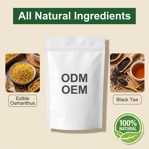 Tè Nero Premium all'Osmanthus Commestibile, Miscela di Tè alle Erbe con Fiori <span class=keywords><strong>Naturali</strong></span>, Tè Salutare in Bustine <span class=keywords><strong>per</strong></span> Preparazione Calda/Fredda - Product Image 2