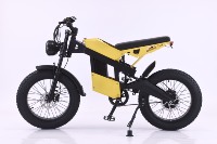 Vélo électrique adulte 20 pouces avec pneus larges 4.0, moteur arrière sans balais léger, 48V 500W 18Ah Lithium, 1 vitesse, 45 km/h, tout-terrain, neige