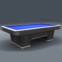 Mesa de Billar Profesional de Competición Coreana de 3 Bandas, Estándar Comercial, Precio Mayorista, 9ft 10ft