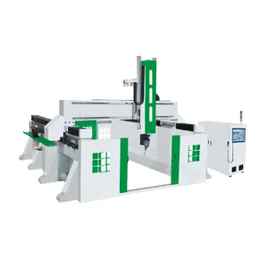 Máquina de molde cnc para escultura em espuma, preço barato, alta precisão, roteador cnc de espuma de 5 eixos para gravação em espuma