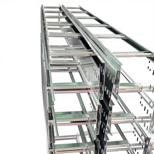 รางเคเบิลเหล็กทรงสี่เหลี่ยมคางหมูแบบกำหนดเอง รางเคเบิลและชั้นวางแบบแข็งแรง ทนทาน โซลูชันการวางสายเคเบิลอุตสาหกรรมสำหรับศูนย์ข้อมูล - Product Image 1